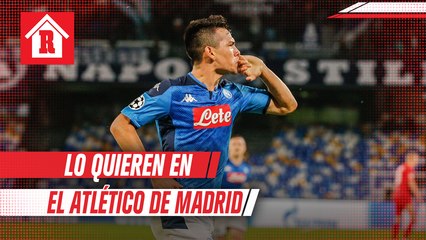 Chucky Lozano estaría en la mira del Atlético de Madrid para la próxima temporada