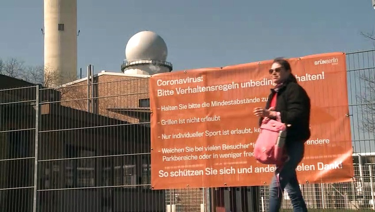 Berlin: Frühlingsgenuss trotz Corona-Verbote