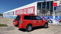 La Comunidad de Madrid habilita una pista de hielo como morgue en Majadahonda
