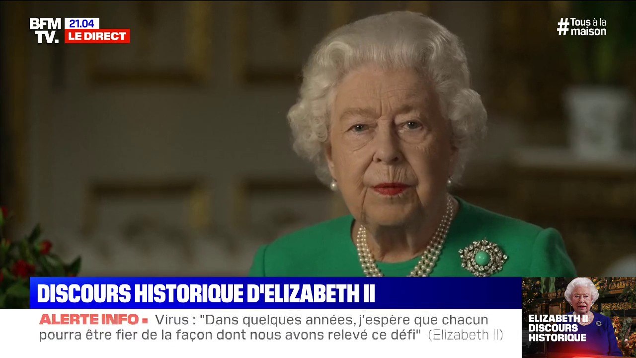 Elizabeth II: "Les beaux jours vont revenir"