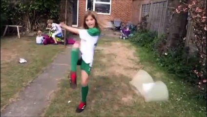 Chichester City Girls' toilet roll challenge