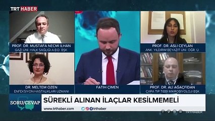 Maskenin kullanım süresi ve kronik hastaların ilaç kullanması