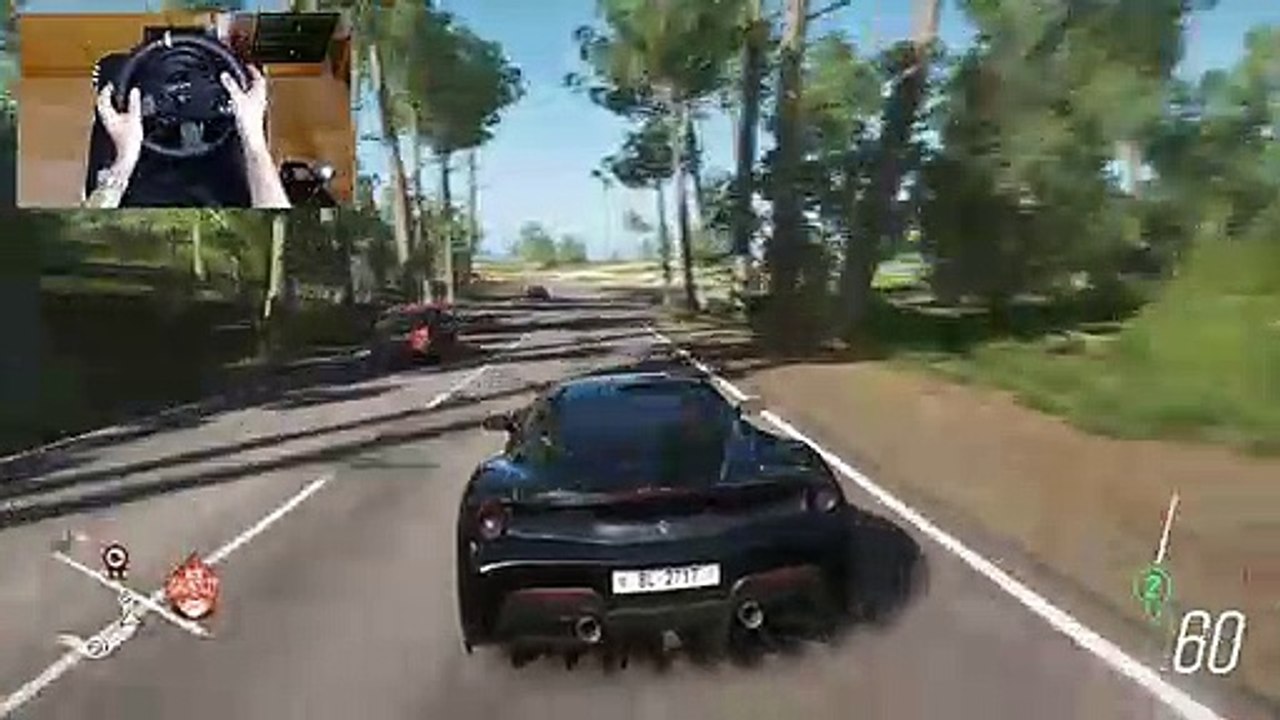 Forza Horizon 4 - FERRARI 488 PISTA - Test Drive with THRUSTMASTER TX