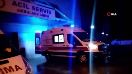 Tekirdağ'da feci kaza: Otomobil hurdaya döndü