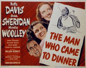 The Man Who Came To Dinner Movie (1942) - Bette Davis, Ann Sheridan, Monty Woolley