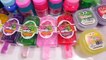 Edy Play Toys - Slime Mix Combine Glitter Rainbow Learn Colors Water Clay Surprise Eggs Toys