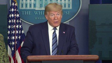 트럼프 "뉴욕 신규 사망자 감소 좋은 징조...안정화 희망" / YTN