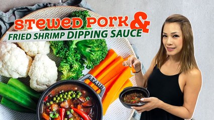 HOW TO MAKE STEWED PORK & FRIED SHRIMP DIPPING SAUCE