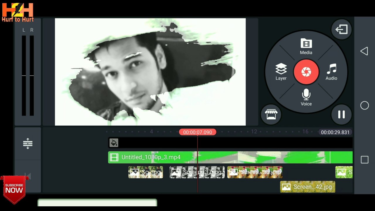 KineMaster में Trending Splatter Video केसै बनाये? / How to make trending splatter effect video in Kinemaster?