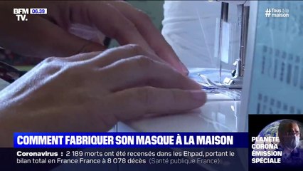 Coronavirus: comment se fabriquer un masque à la maison ?