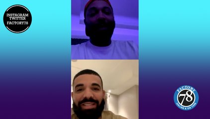 Joe Budden and Drake On INSTAGRAM LIVE for a serious  CONVO.