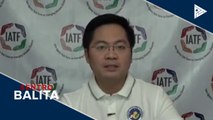 Extension ng ECQ, tatalakayin sa pulong ngayon ng IATF; IATF: Social Amelioration Program, tulong para sa informal sectors