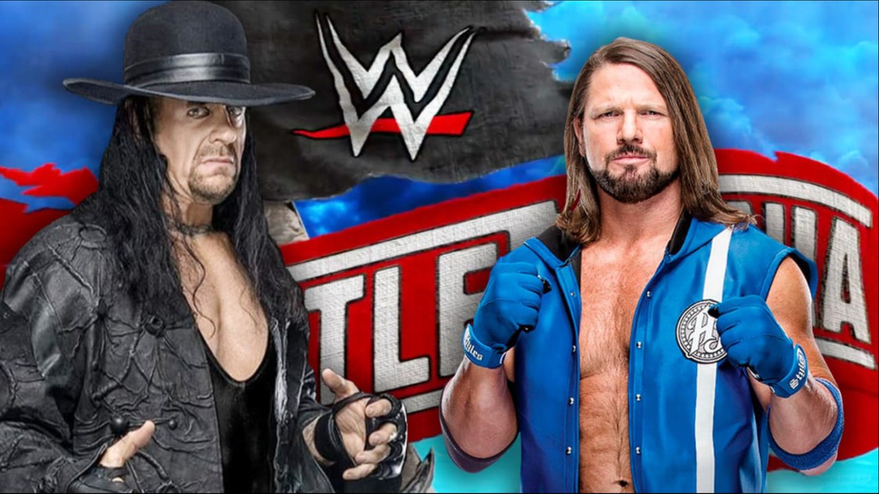 WWE Wrestlemania 36 | Undertaker vs AJ Styles i...