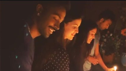 Hardik Pandya ने अपनी मंगेतर Natasa Stankovic के साथ मिलकर 9 बजे ऐसे जलाई Candles | Boldsky