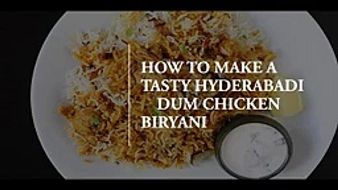 Hyderabadi Dum chicken biryani _how to make chicken biryani _ chicken curry  Recipe in a easy way | Hotel SVM Grand