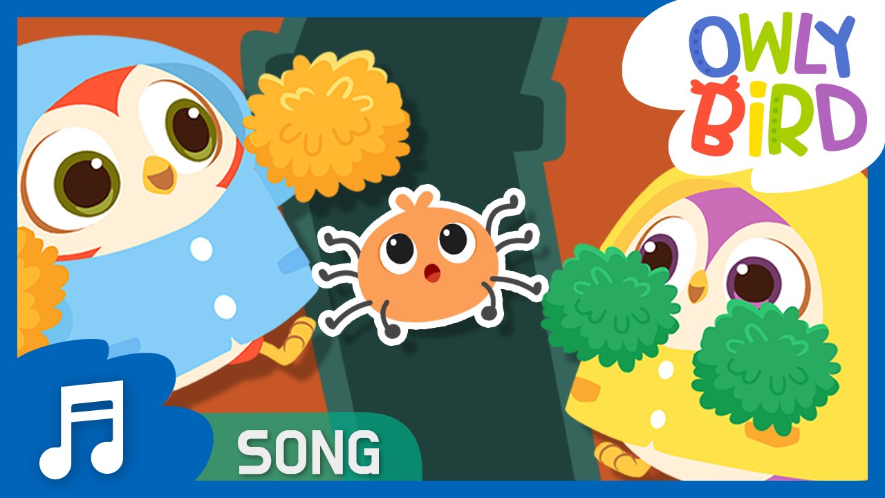 Itsy Bitsy Spider  | The Adventures Of A Spider  | Nursery Rhymes | Songs for Kids | OwlyBird