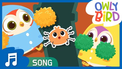 Itsy Bitsy Spider  | The Adventures Of A Spider  | Nursery Rhymes | Songs for Kids | OwlyBird