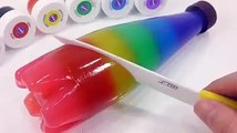 Edy Play Toys - Jelly Soft Pudding Bottle DIY Learn Colors Slime Surprise Eggs Colors Toys For Kids And Babies