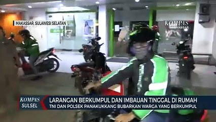 Polisi Dan Tni Kembali Bubarkan Warga Yang Berkumpul
