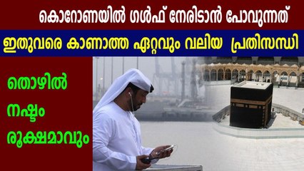 കൊറോണയിൽ ഗള്‍ഫ് നേരിടാന്‍ പോവുന്നത് വലിയ പ്രതിസന്ധി | Oneindia Malayalam