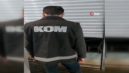 Adana'da kaçak sigara ve içki operasyonu
