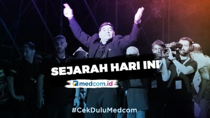 Sejarah Hari Ini: Maradona Diskors Akibat Positif Kokain
