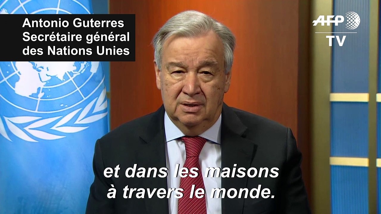 Coronavirus: Guterres alerte contre les violences conjugales en confinement