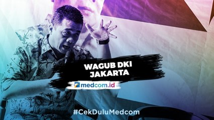 Ahmad Riza Patria Terpilih Jadi Wagub DKI Jakarta