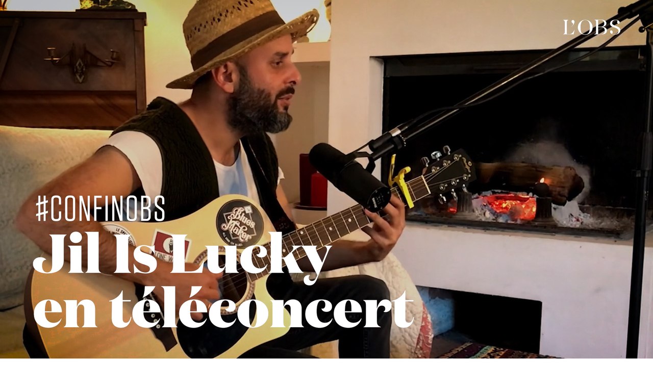 Jil Is Lucky chante "The Wanderer" en téléconcert devant son feu de cheminée en Provence