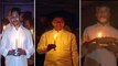 AP CM Jagan, CM KCR And Chandrababu Naidu Light Candles, Diyas