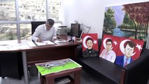 Ressam polis, şehit meslektaşlarının portrelerini çiziyor
