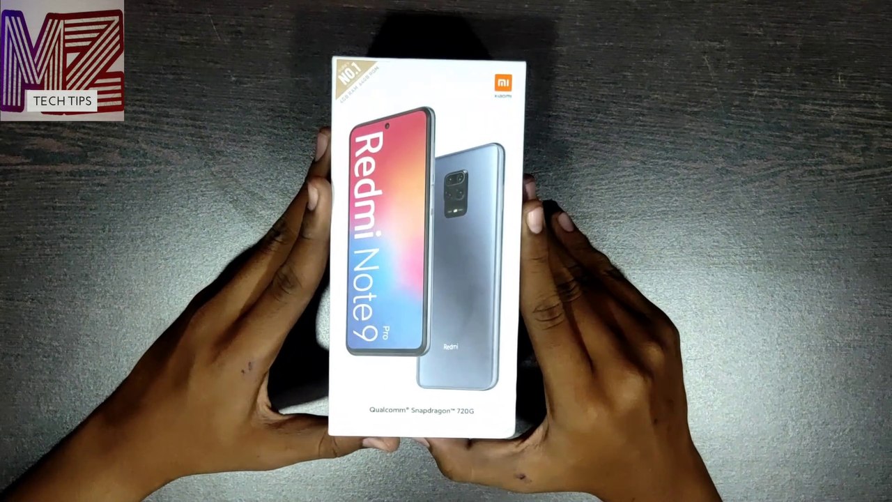Redmi Note 9 Pro White Unboxing & First Look || SD 720G