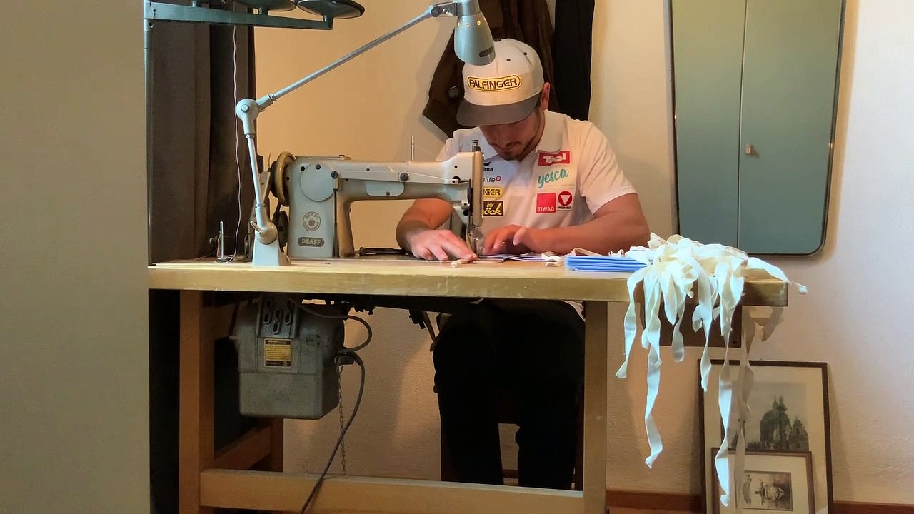 Koller näht Gesichtsmasken