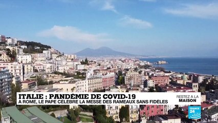 Coronavirus en Italie : À Rome, le Pape célèbre la messe des rameaux sans fidèles