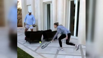 [영상] 나달 "조코비치에 감사"...나도 'stay home' 챌린지 / YTN