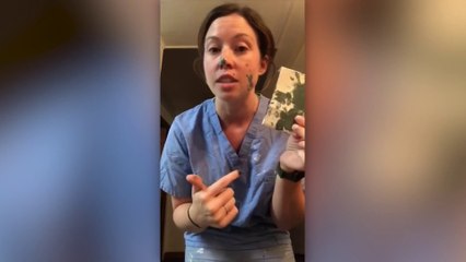 Est-il efficace de porter des gants ? Cette infirmière prouve que non