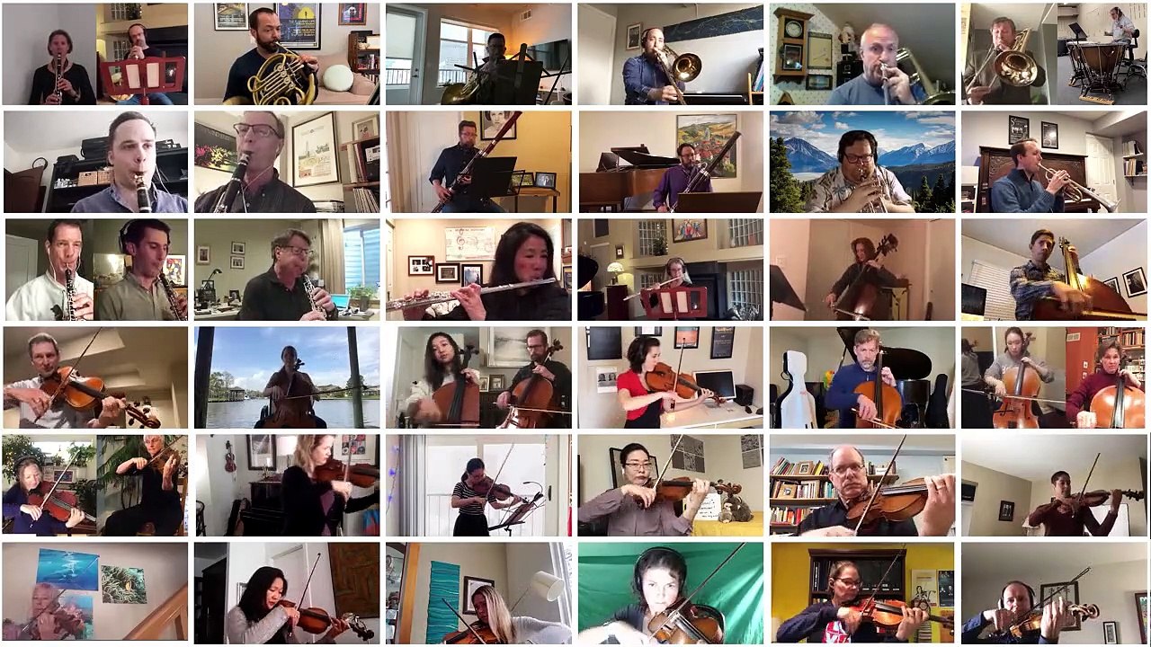 La Orquesta Sinfónica de Colorado toca la Noven...
