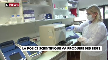Tests de dépistage : la police scientifique aide les hôpitaux