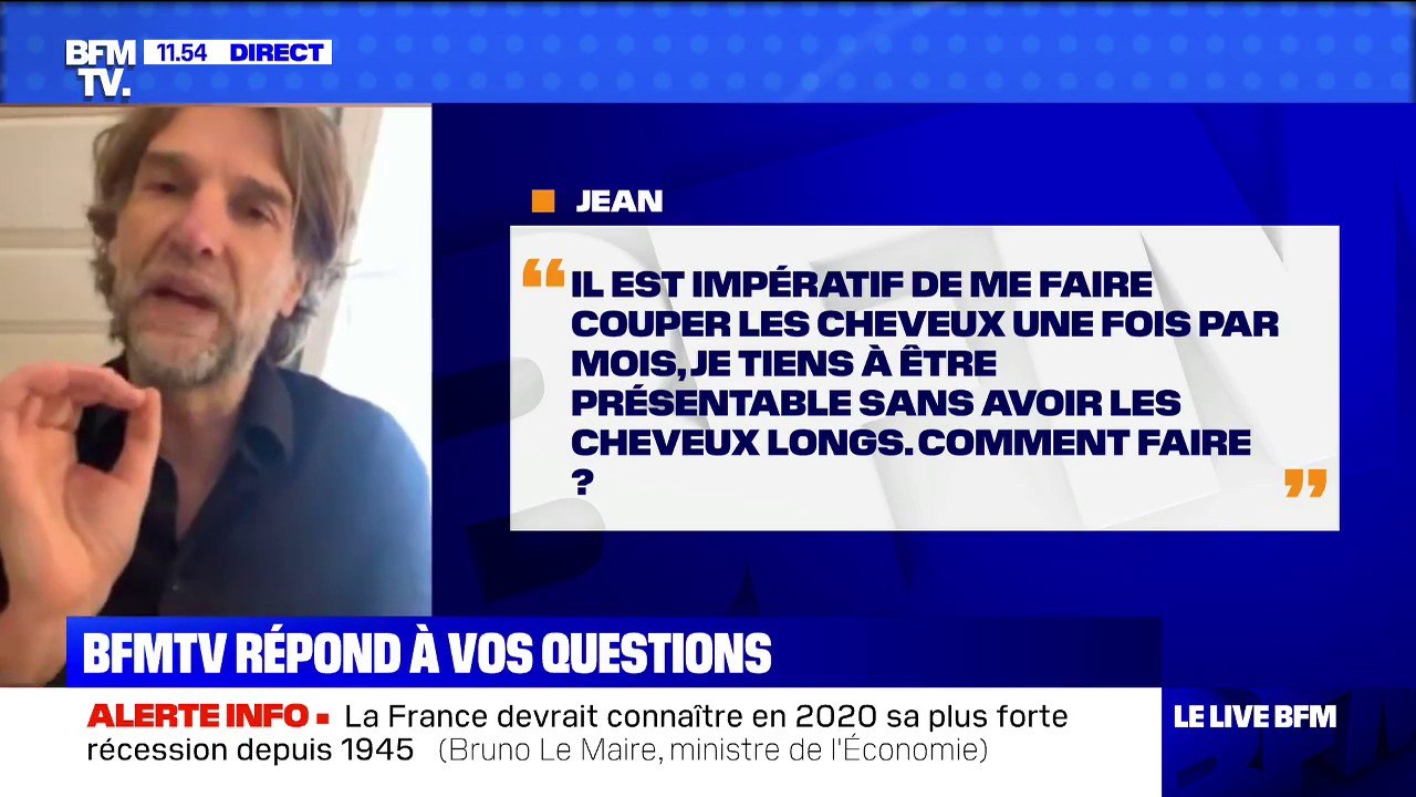 Je dois me faire couper les cheveux une fois par mois, comment faire? Alexandre Protti, coiffeur, répond à vos questions