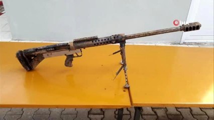 Bitlis'te terör örgütüne ait çok sayıda silah ve mühimmat ele geçirildi