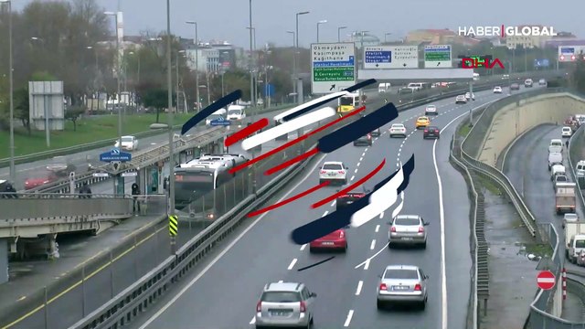 İstanbul'da toplu taşıma kullanımı ilk kez yüzde 90'ı aşan azalış gösterdi