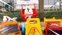 Fine Toys Construction Vehicles Looking For Cars In The Sand Toy School For Babies And Kids