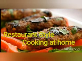 Chicken Seekh Kabab Restaurant Style At Home