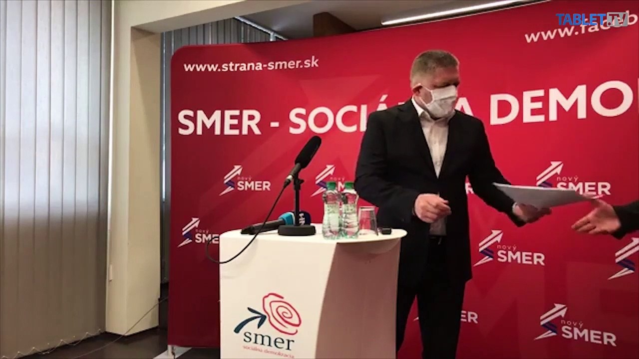 ZÁZNAM: TK strany Smer - sociálna demokracia