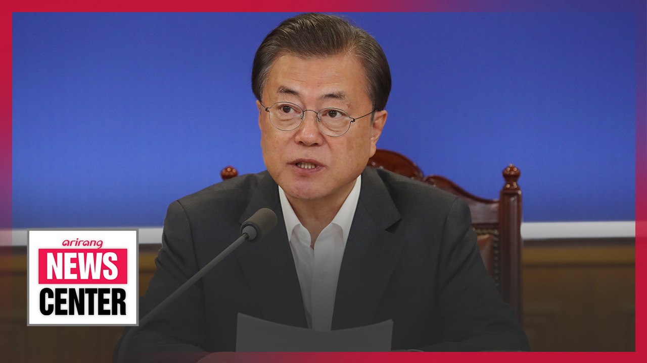 President Moon calls on gov't to swiftly submit extra budget to Nat'l Assembly