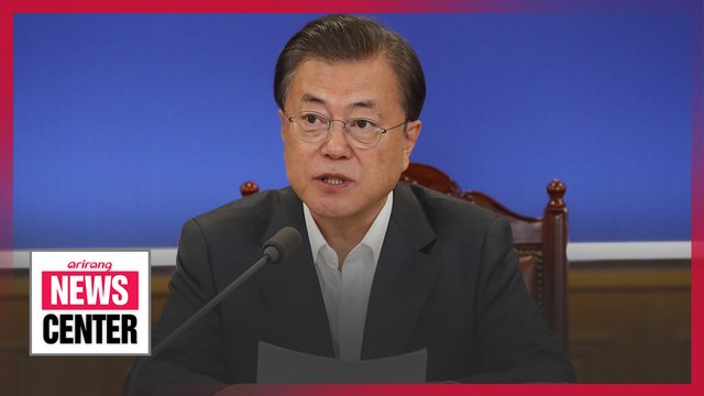 President Moon calls on gov't to swiftly submit extra budget to Nat'l Assembly