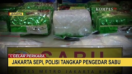 Ditengah Pandemi Corona, Polisi Bekuk 6 Pengedar Sabu Jaringan Malaysia - Indonesia