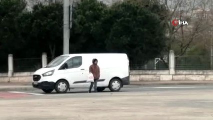Suriyeli çocuk dilenciler, yasak dinlemedi