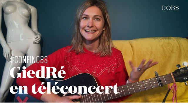 Téléconcert : GiedRé offre son dernier titre désopilant, Comme avant , spécial Covid-19