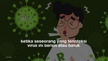 Ilustrasi Penyebaran Virus Corona.